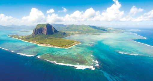 Mauritius, in the middle of the indian ocean.